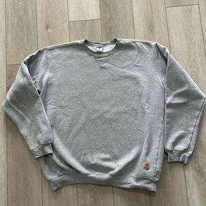 Carhartt Blank Gray Crewneck Sweatshirt